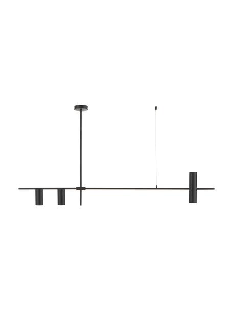 Lampa wisząca Cassandra, Czarny, matowy, S 143 x W 73 cm