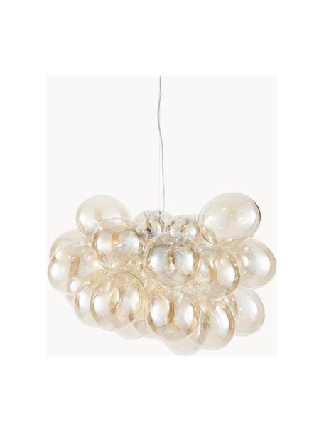 Hanglamp met glazen bollen Gross Grande, Beige, Ø 62 x H 50 cm