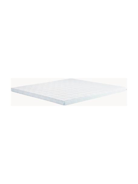 Viscoelastische Memory-Foam-Matratzenauflage Pro Plus SmartCool Firm, Oberseite: 61 % Polyester, 38 % Poly, Unterseite: 100 % Polyester, Fest, B 90 x L 200 cm