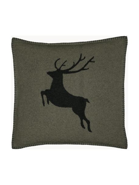 Housse de coussin 50x50 polaire gris motif renne Sylt, 85 % coton, 15 % polyacrylique

Le polaire est fait d'un tissu de coton épais à surface rugueuse. Les housses de coussin en polaire sont moelleuses, douces et agréablement chaudes, Vert, gris foncé, larg. 50 x long. 50 cm