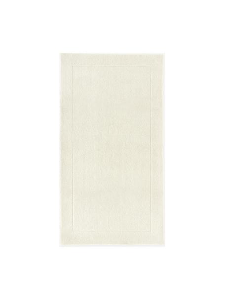 Tapis à poils ras en laine tuftée main Jadie, Blanc crème, larg. 80 x long. 150 cm (taille XS)