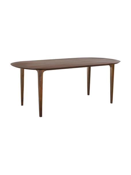 Oválny jedálenský stôl z masívneho mangového dreva Archie, 200 x 100 cm, Masívne mangové drevo, lakované, Mangové drevo, Š 200 x H 100 cm