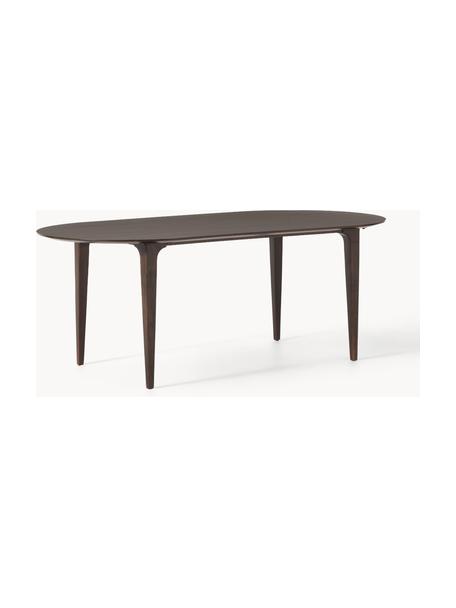 Mesa de comedor ovalada en madera de mango Archie, 200 x 100 cm, Madera de mango lacada

Este producto está hecho de madera de origen sostenible y con certificación FSC®., Madera de mango oscura, An 200 x Al 100 cm