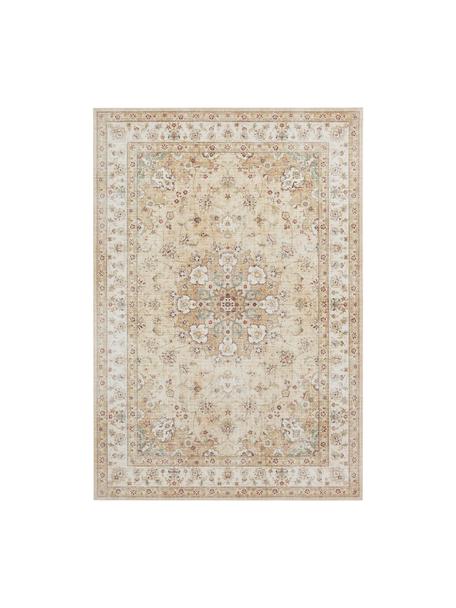 Teppich Nain im Orient Style, 100% Polyester, Gelb, Beigetöne, B 200 x L 290 cm (Größe L)