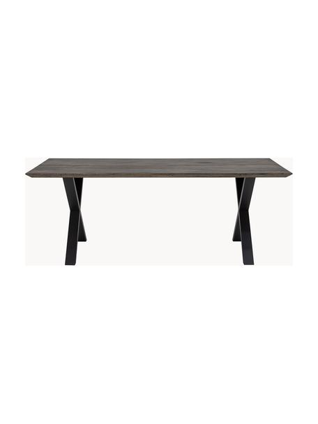 Gartentisch Maldon aus Eichenholz, 200 x 95 cm, Eichenholz, Eichenholz, B 200 x T 95 cm