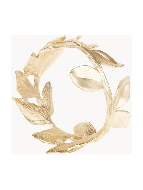 Zlaté kroužky na ubrousky Sova, 4 kusy, Potažený kov, Zlatá, Ø 5 cm, V 3 cm