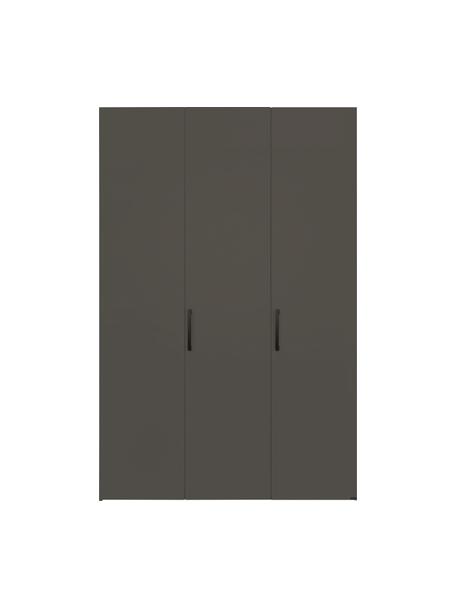 Draaideurkast Madison 3 deuren, inclusief montageservice, Frame: panelen op houtbasis, gel, Grijs, B 152 cm x H 230 cm