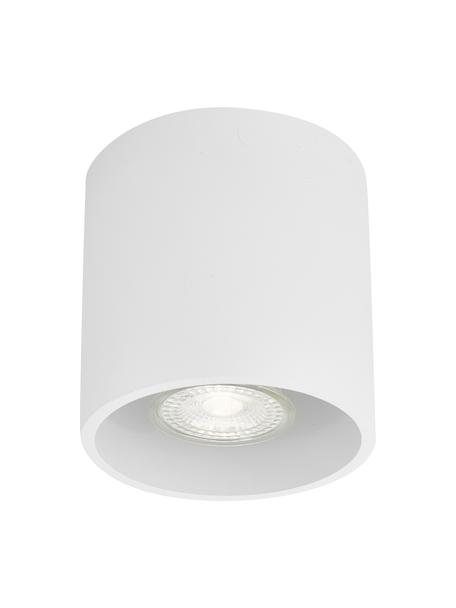 Plafondspot Roda in wit, Lamp: gecoat aluminium, Wit, Ø 10 x H 10 cm