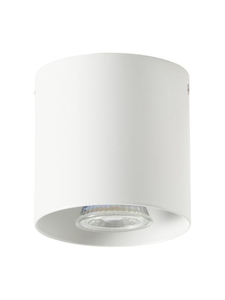 Faretto da soffitto Moya, Metallo verniciato a polvere, Bianco opaco, Ø 10 x Alt.10 cm