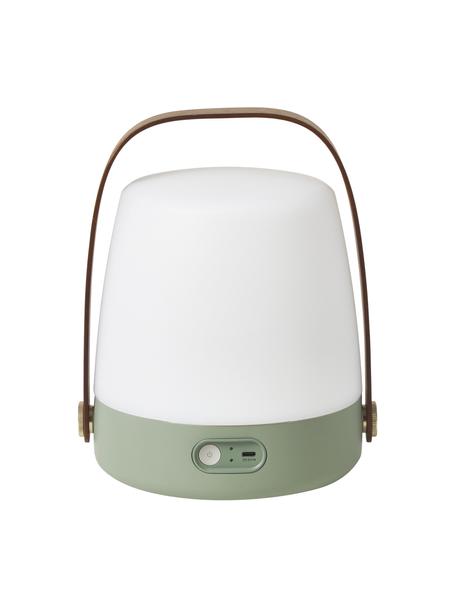 Mobilna lampa zewnętrzna z funkcją przyciemniania Lite-up, Oliwkowy zielony, Ø 20 x W 26 cm