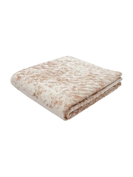 Narzuta z aksamitu Enid, Aksamit (100% poliester)
Produkt posiada certyfikat Oeko-Tex Standard 100, 1. klasy, Odcienie beżowego, S 180 x D 250 cm (do łóżek o wymiarach od 140 x 200 cm)