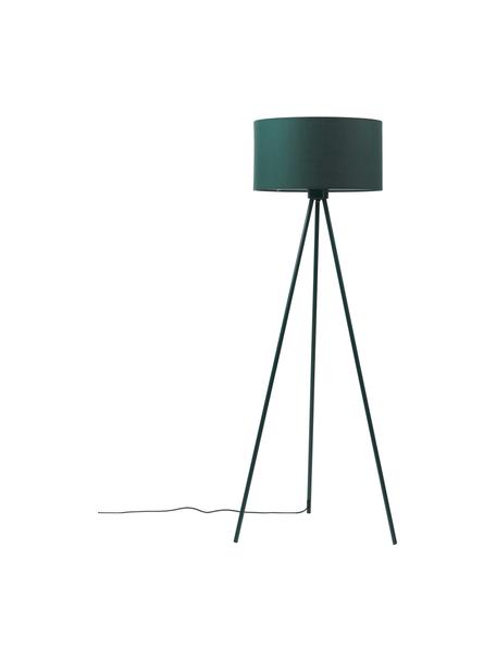Lampadaire trépied Cella, Vert, Ø 45 x haut. 147 cm