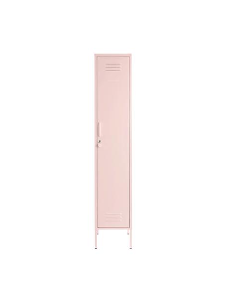 Szafa Skinny, Metal malowany proszkowo, Pudrowy różowy, S 35 x W 183 cm