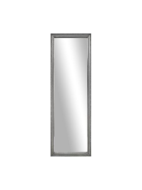 Barock-Wandspiegel Muriel, Rahmen: Massivholz, beschichtet, Rückseite: Mitteldichte Holzfaserpla, Spiegelfläche: Spiegelglas, Silber, B 50 x H 150 cm
