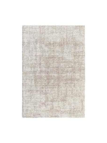 Tappeto Laurence, 70% poliestere, 30% cotone (certificato GRS), Beige, marrone, Larg. 80 x Lung. 150 cm (taglia XS)