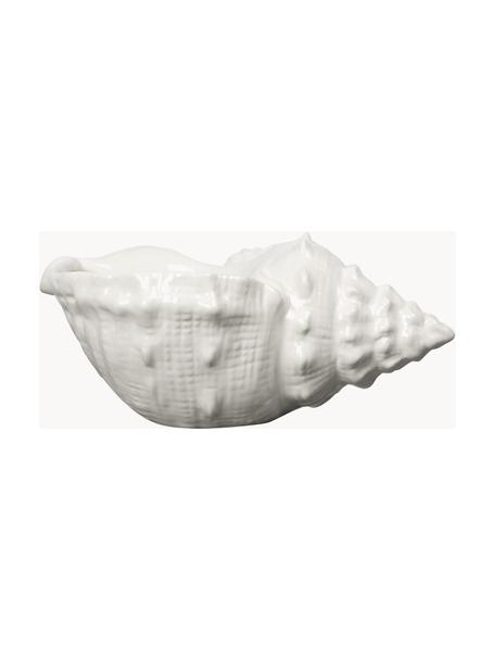 Schale Awa aus Dolomit, Dolomit, Weiß, B 32 x H 14 cm