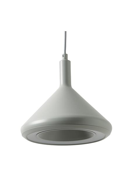 Suspension LED gris clair Alva, Gris clair, Ø 24 x haut. 150 cm