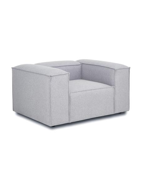 Sessel Lennon, Bezug: 100% Polyester Der strapa, Gestell: Massives Kiefernholz, FSC, Beine: Kunststoff, Webstoff Hellgrau, B 130 x T 101 cm