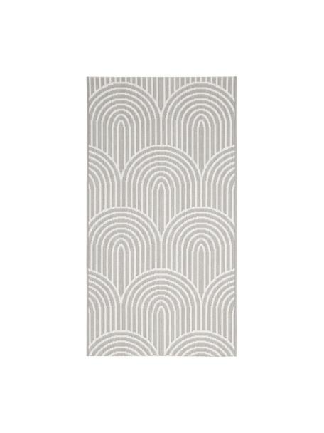 In- & Outdoorteppich Arches, 86 % Polypropylen, 14 % Polyester, Grau, B 80 x L 150 cm (Größe XS)