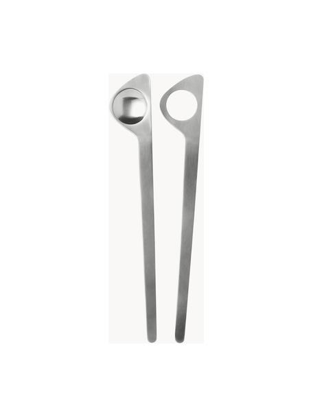 Cubiertos para ensalada de acero inoxidable de diseño Arne Jacobsen, Acero inoxidable satinado cepillado

La cubertería está hecha de acero inoxidable. Por tanto, es duradera, inoxidable y resistente a las bacterias. Además, no destiñe, es fácil de cuidar, no da sabor y es resistente a los ácidos.

Para que el acabado mate se destaque, se debe pulir con un paño suave antes de guardarla., Plateado, L 32 cm