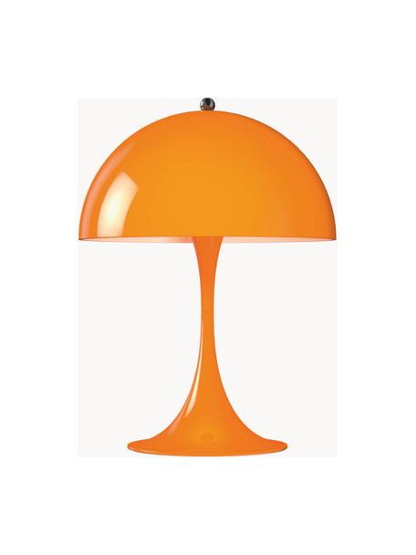 Dimbare LED tafellamp Panthella met timerfunctie, H 34 cm, Lampenkap: gecoat staal, Staal oranje, Ø 25 x H 34 cm