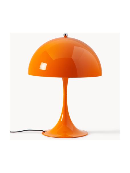 Dimmbare LED-Tischlampe Panthella mit Timerfunktion, H 34 cm, Lampenschirm: Stahl, beschichtet, Stahl Orange, Ø 25 x H 34 cm