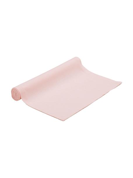 Runner in misto cotone Riva, 55% cotone, 45% poliestere

Il materiale utilizzato in questo prodotto è testato per le sostanze nocive e certificato secondo lo STANDARD 100 by OEKO-TEX® 14.HIN.40536 HOHENSTEIN HTTI, Rosa, Larg. 40 x Lung. 150 cm
