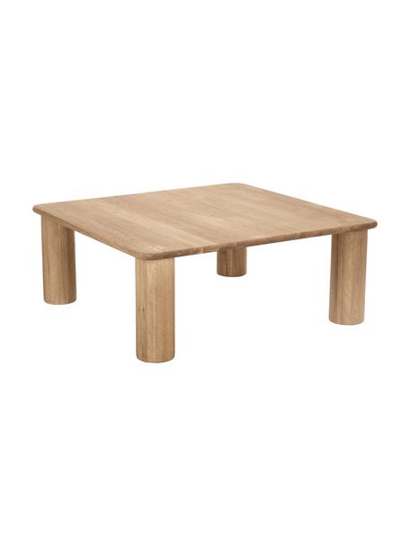 Dubový konferenční stolek Didi, Olejovaný masivní dub, Hnědá, Š 90 cm, V 35 cm
