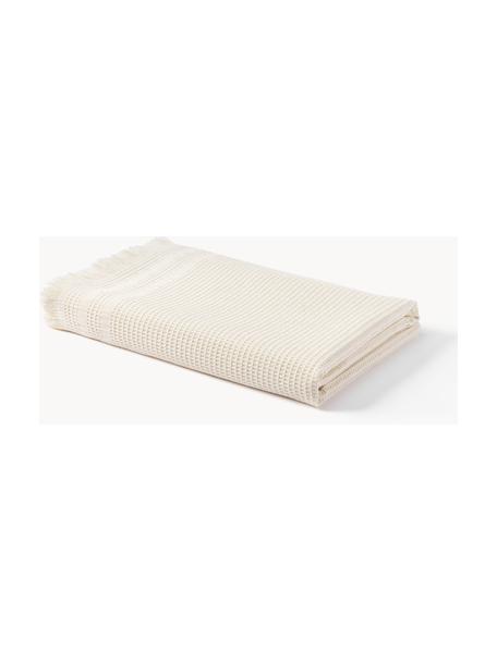Ręcznik z piki waflowej Yara, różne rozmiary, Jasny beżowy, Ręcznik kąpielowy, S 70 x D 140 cm