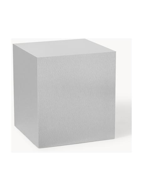 Beistelltisch Lesley in Metall-Optik, Mitteldichte Holzfaserplatte (MDF), mit Melaminfolie überzogen

Dieses Produkt wird aus nachhaltig gewonnenem, FSC®-zertifiziertem Holz gefertigt., Metall-Optik Silberfarben, matt, B 45 x H 50 cm