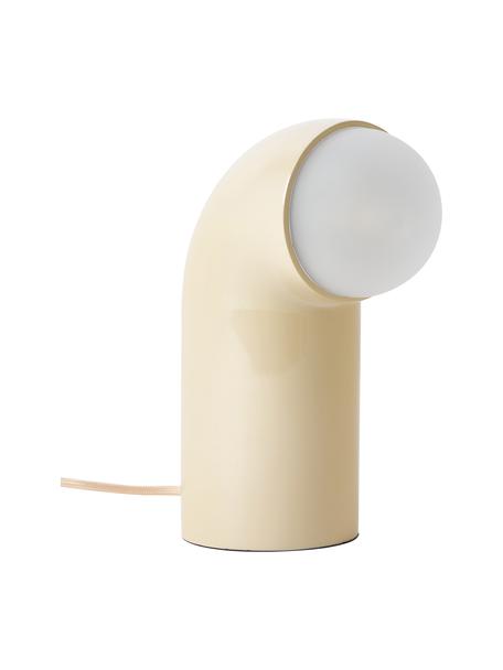 Stolová lampa Memphis, Polymérová živica, Béžová, Š 11 x V 26 cm