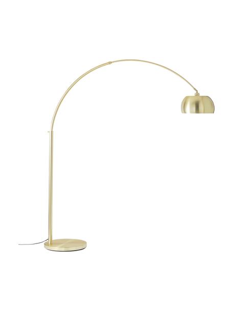 Velká oblouková lampa Bowie, Mosazná, Ø 32 cm, V 202 cm