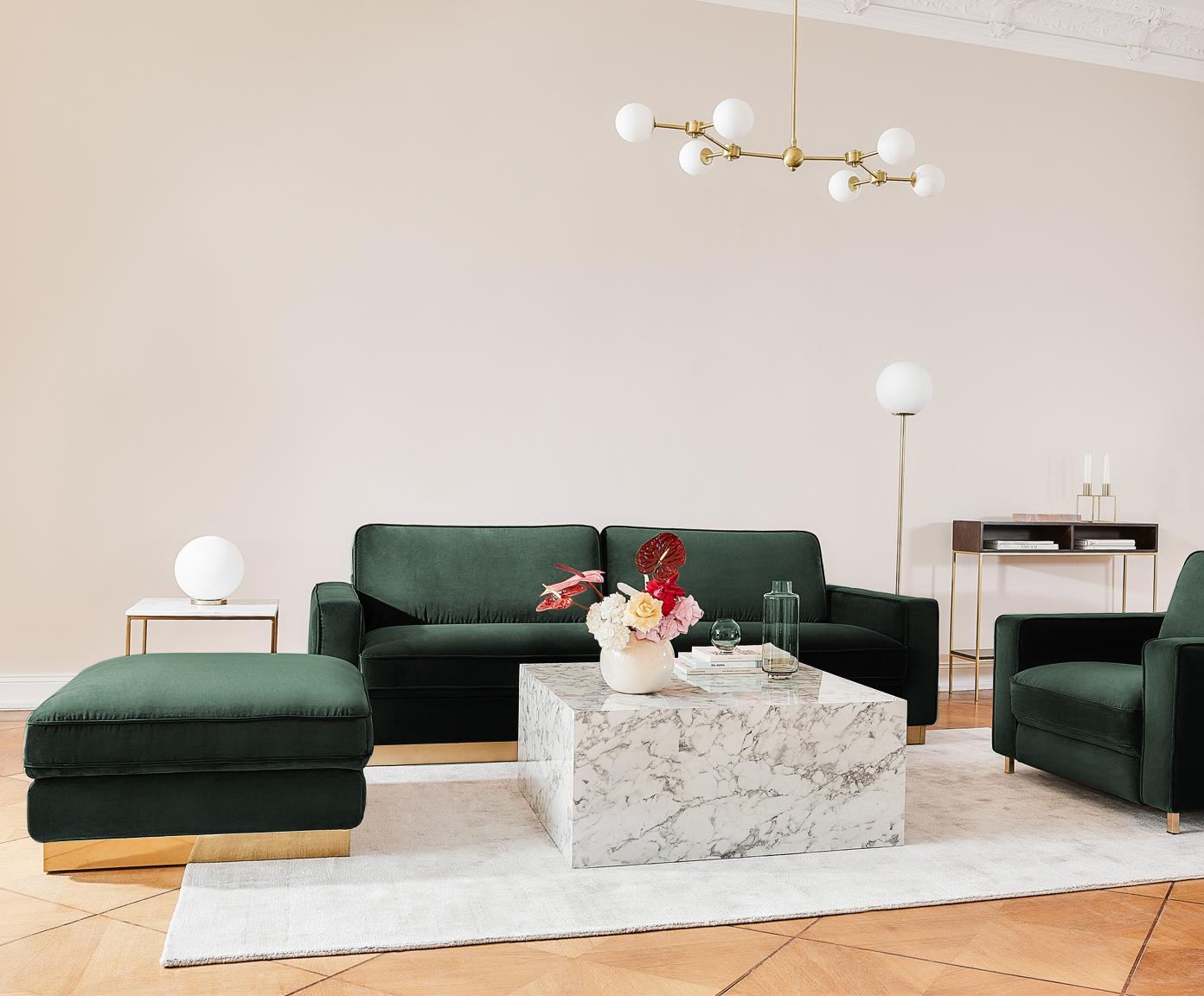 Sofa-Hocker Chelsea aus Samt | WestwingNow