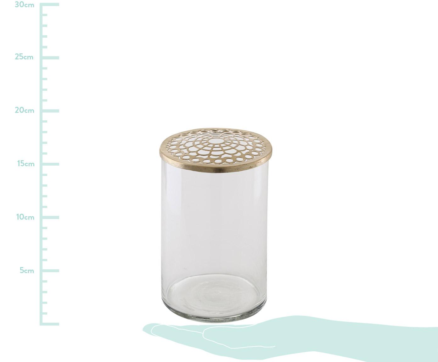 Vase Kassandra mit Messingdeckel WestwingNow