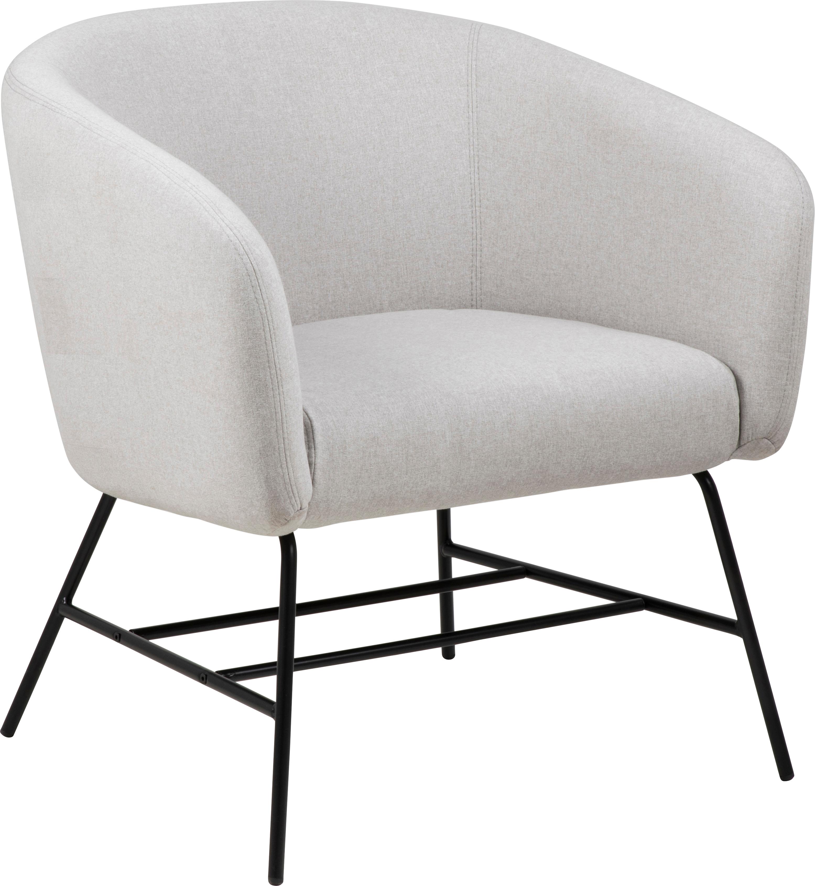 Fauteuil cocktail moderne gris clair Ramsey Fauteuil cocktail moderne gris clair Ramsey