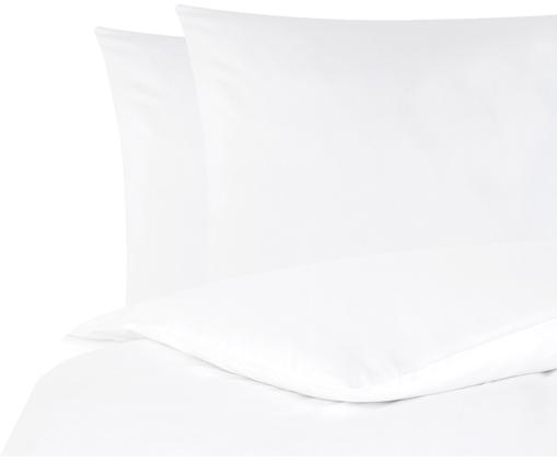 Baumwollsatin-Bettwäsche Comfort in Weiß