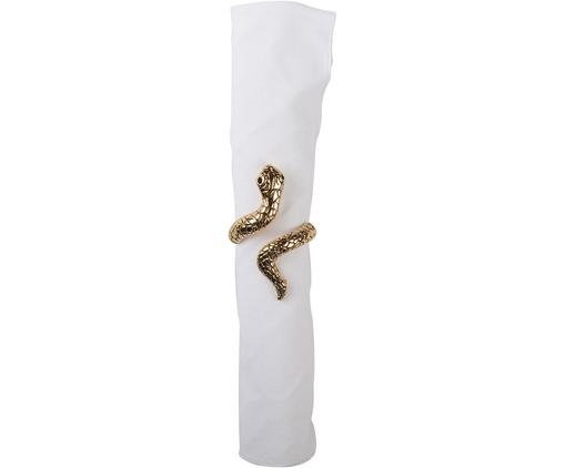 Schlangen-Serviettenringe Serpent in Gold, 4 Stück