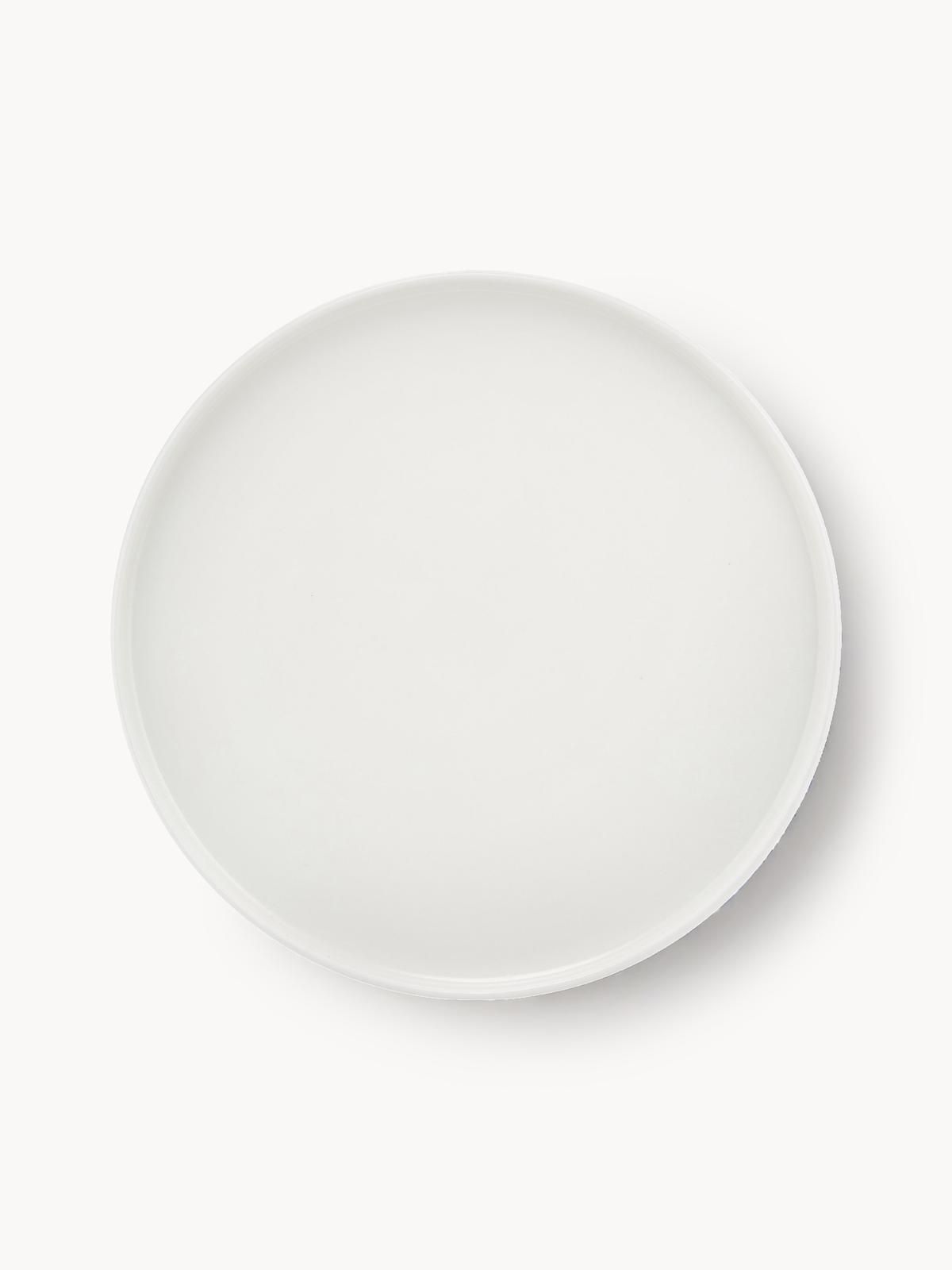 Fine Bone China Frühstücksteller Oco, 6 Stück