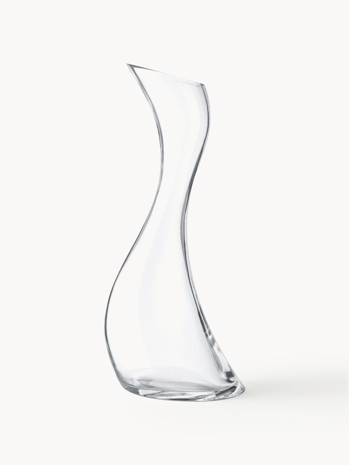 Glas-Karaffe Cobra in organischer Form, 750 ml