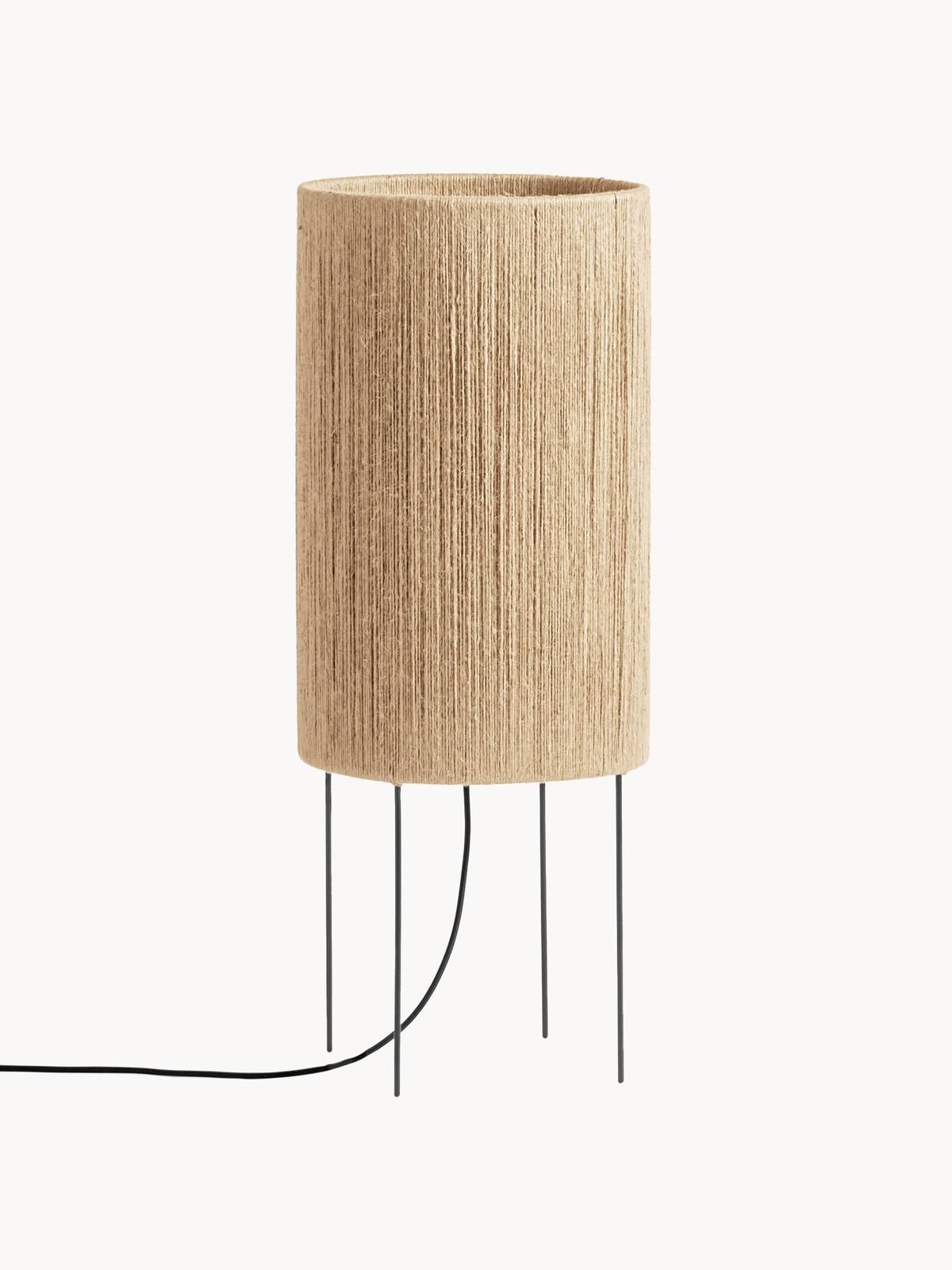 Kleine Stehlampe RO aus Jute