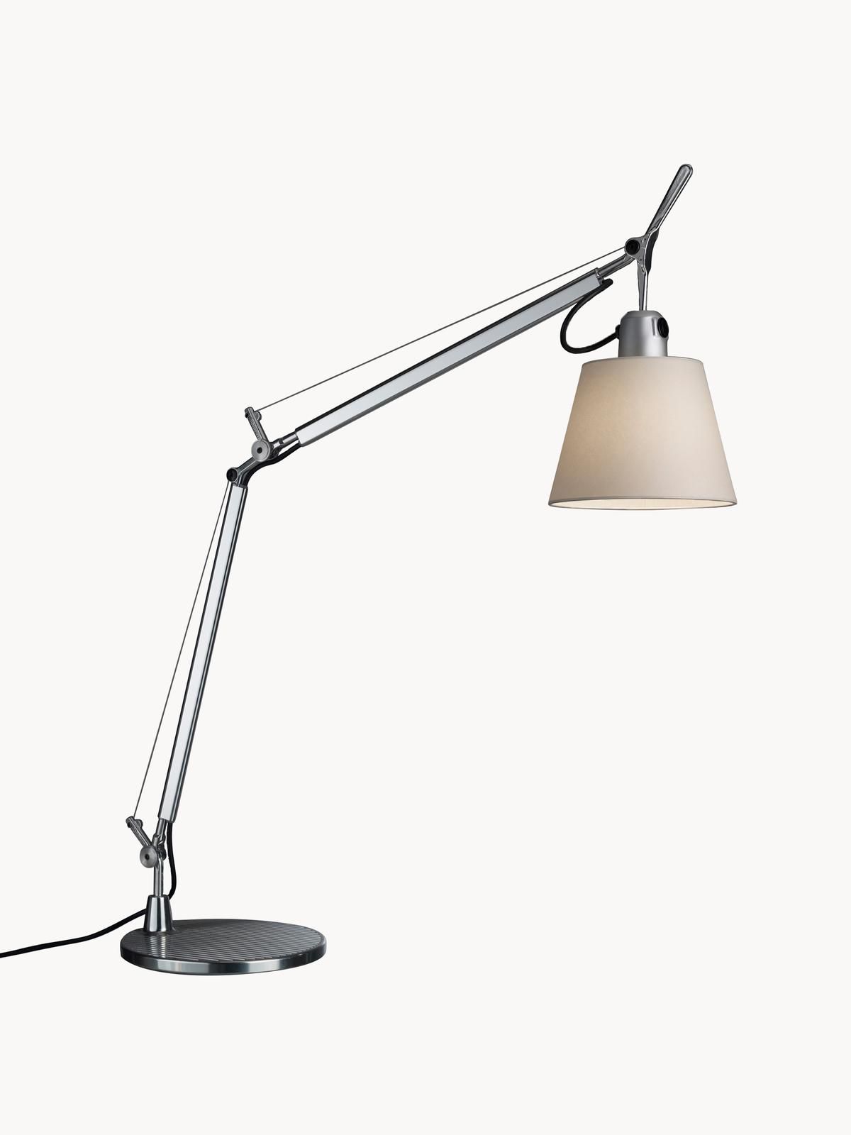 Große verstellbare Schreibtischlampe Tolomeo Basculante