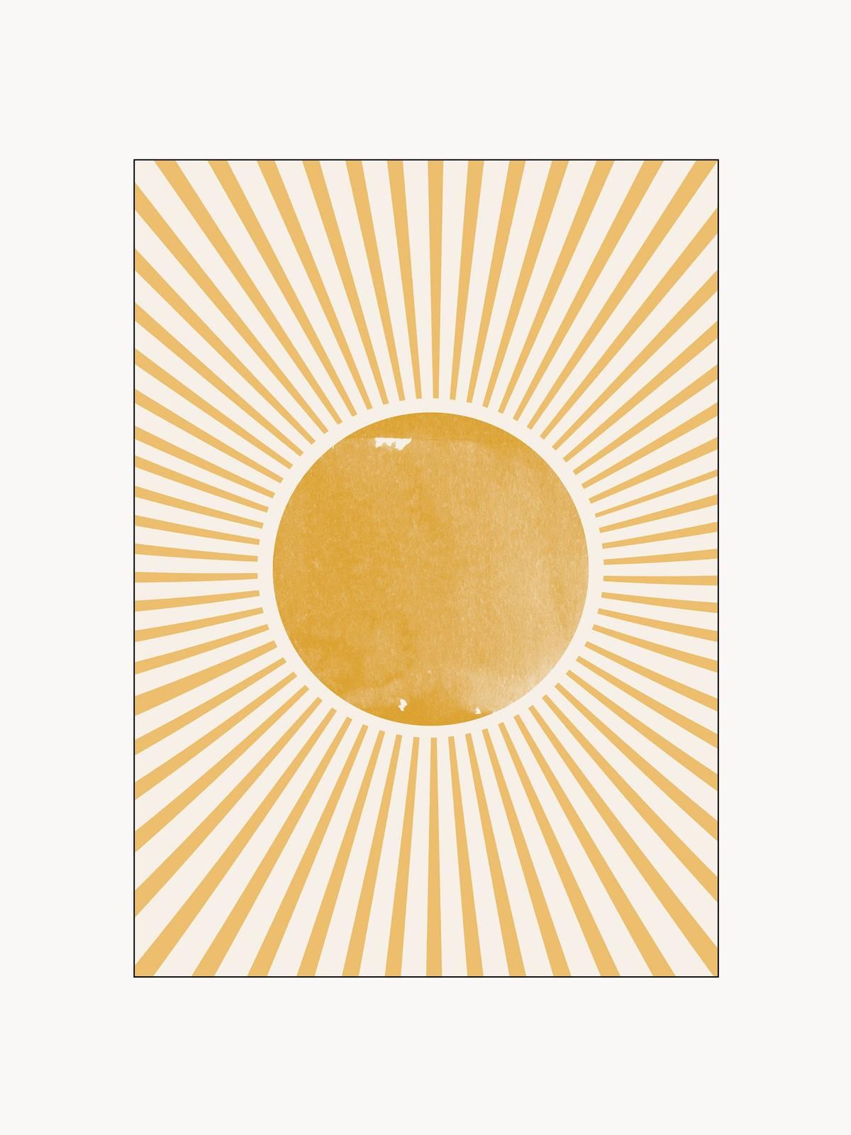 Poster Boho Sun