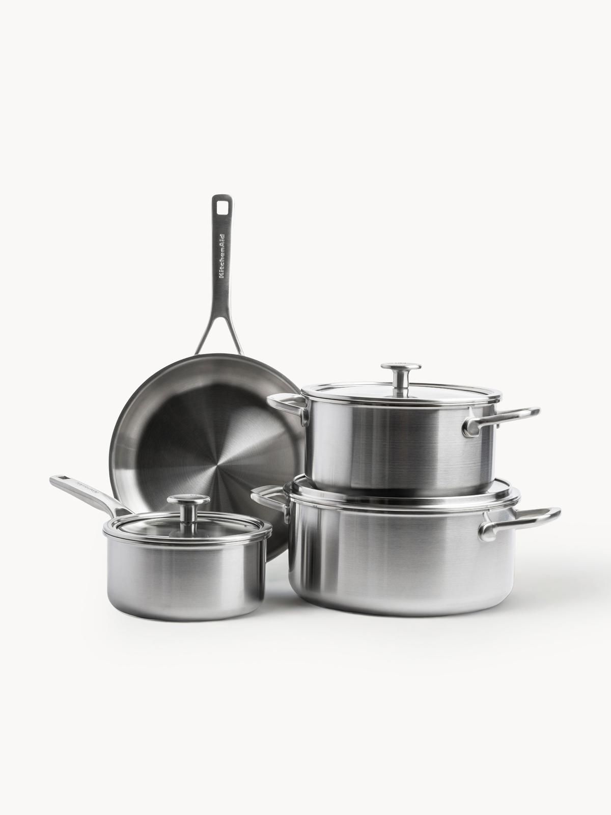 Koch-Set KitchenAid mit 3 Schichtböden, 7-tlg.