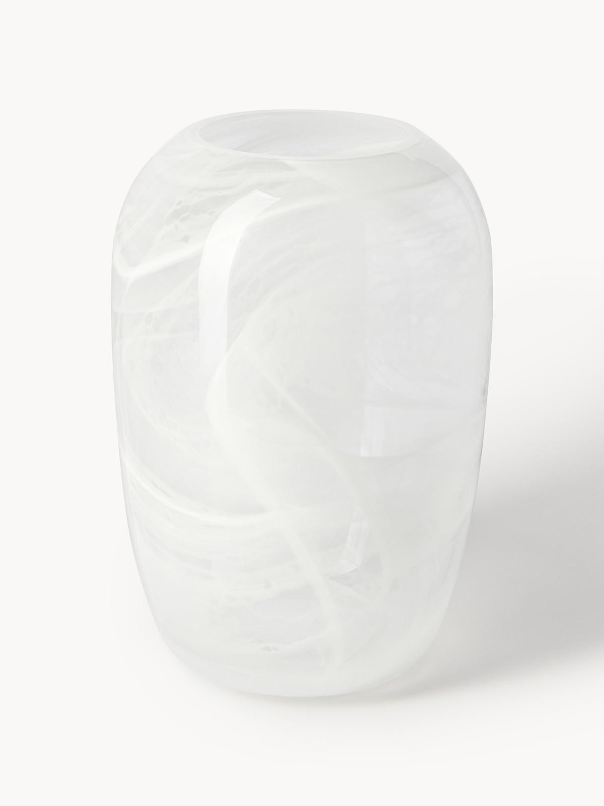 Handgefertigte Glas-Vase Helvi, H 30 cm