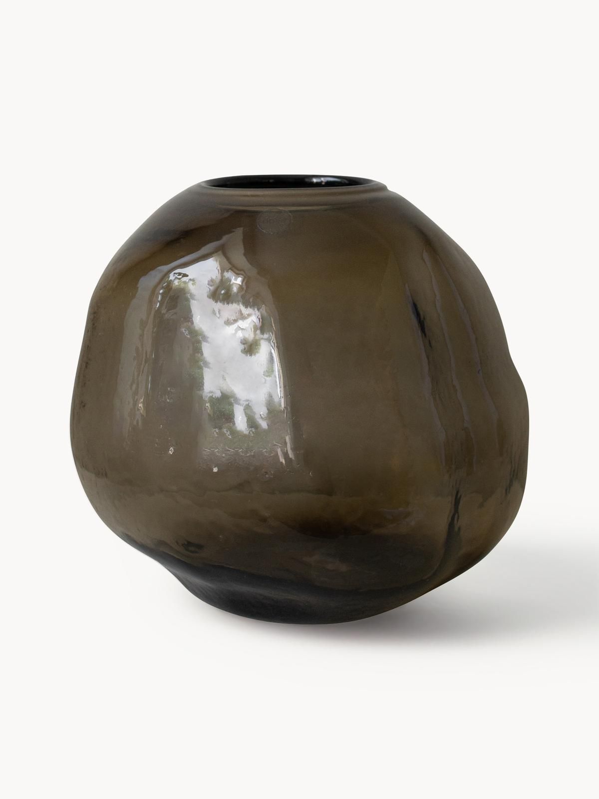 Glas-Vase Pebble, Ø 28 cm