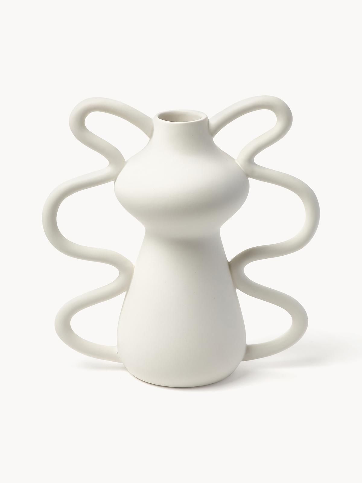 Design-Vase Luvi in organischer Form, H 32 cm