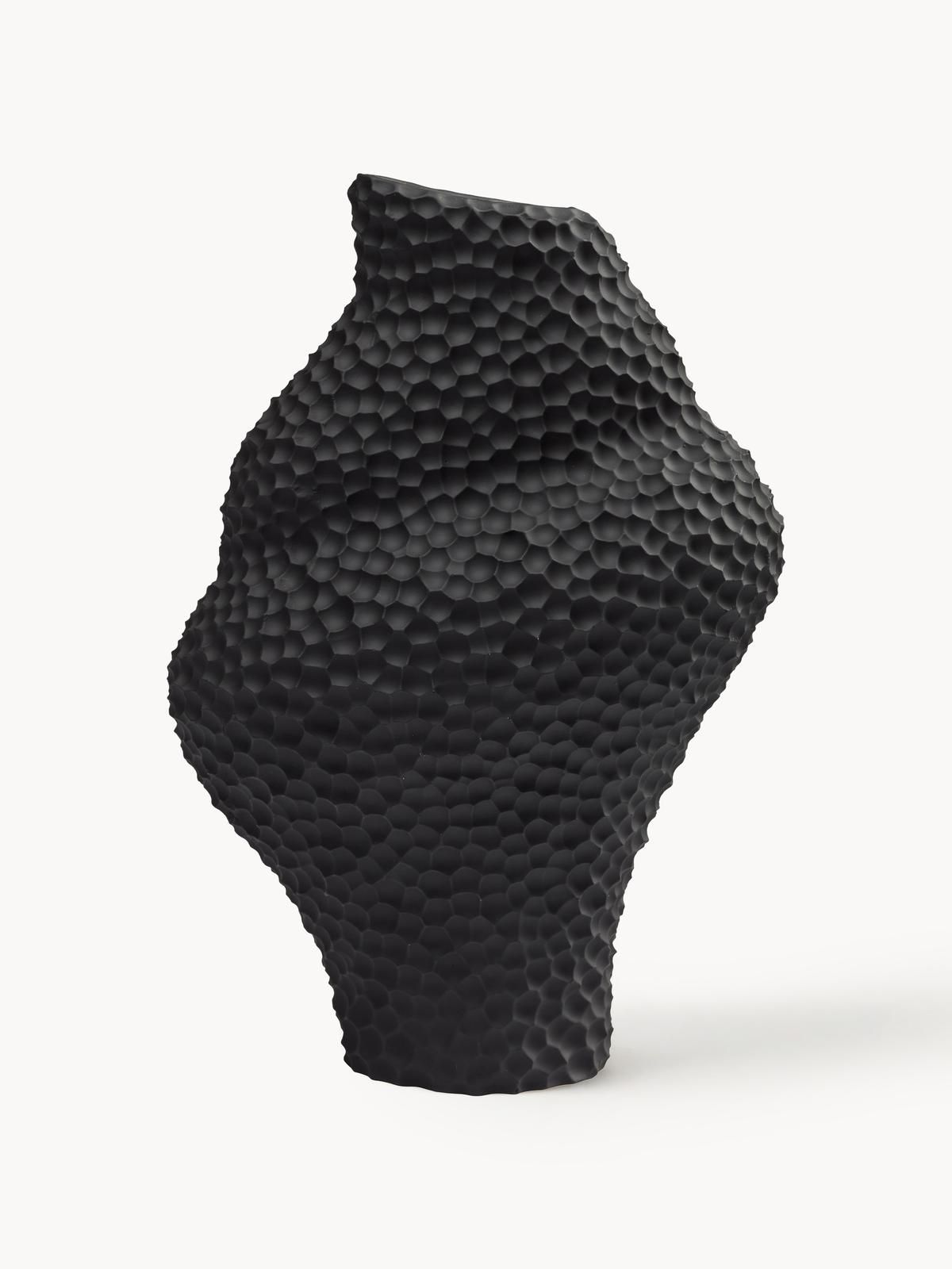 Design-Vase Isla in organischer Form, H 32 cm