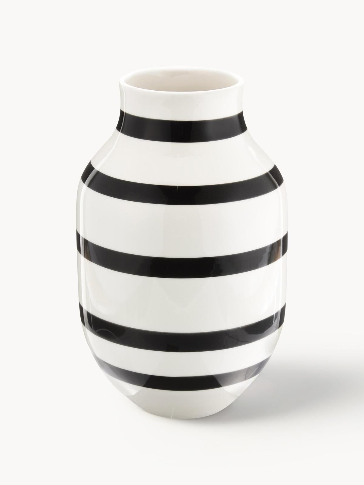 Große handgefertigte Keramik-Vase Omaggio, H 31 cm