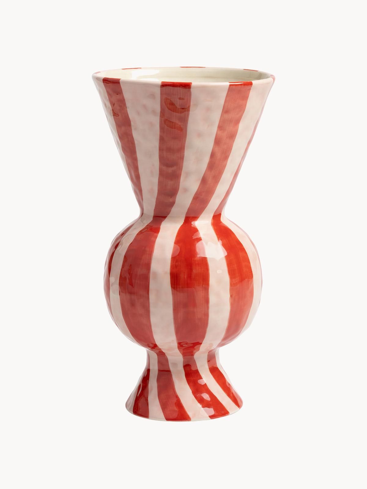 Handbemalte Vase Rhombic, H 30 cm