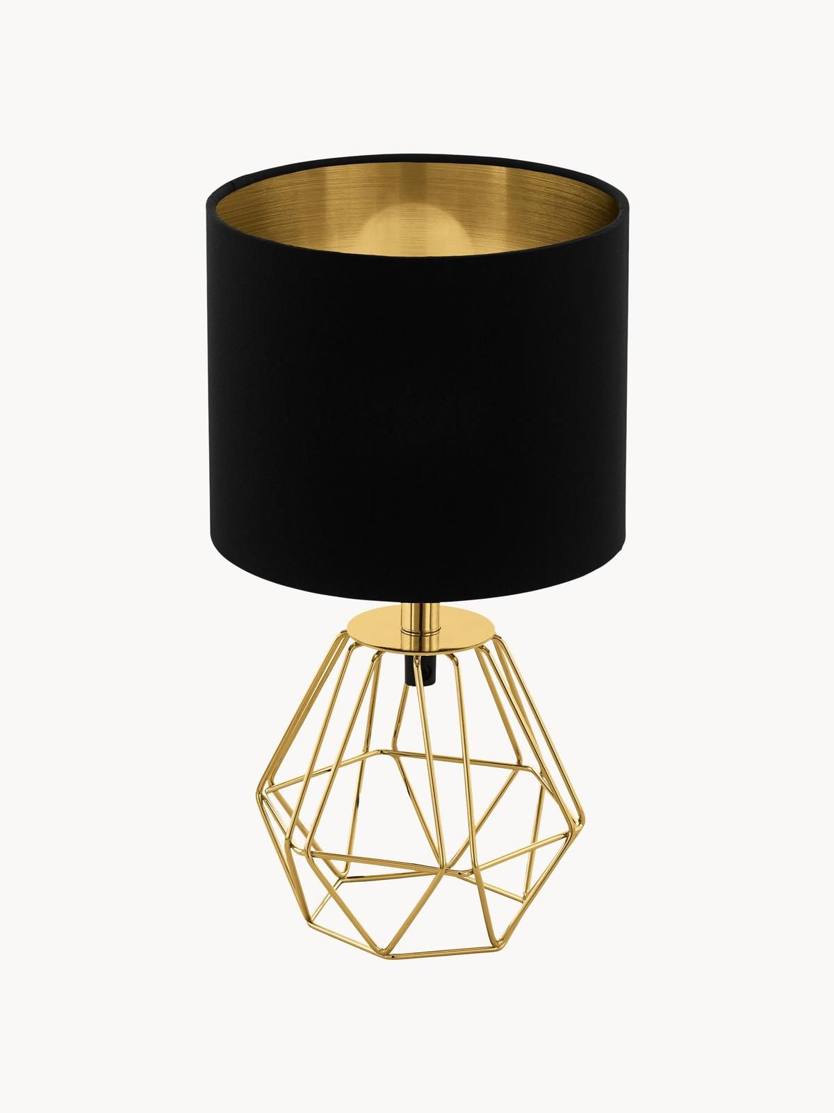 Kleine Tischlampe Phil-Gold